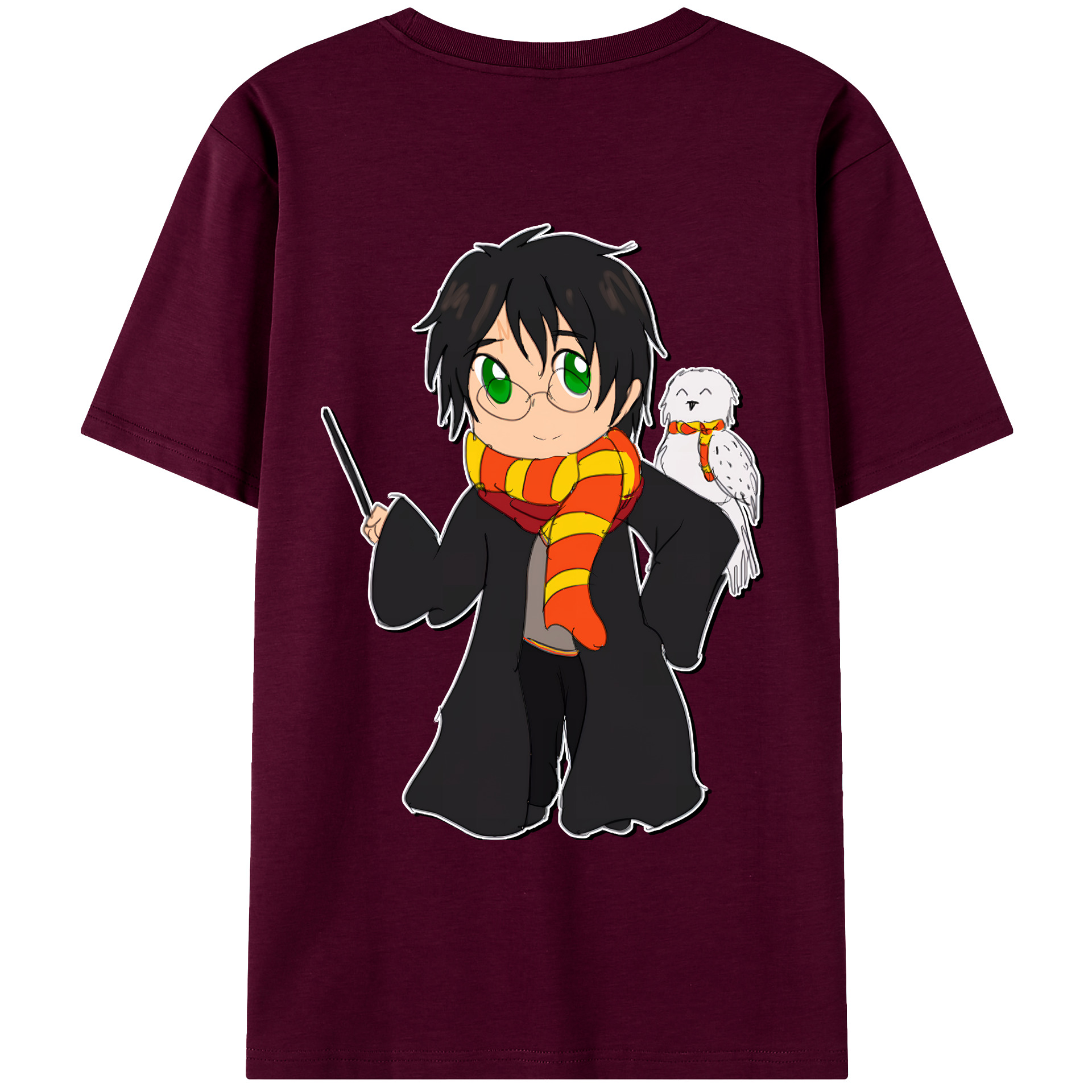 （画像用） Harry Potter ハリー・ポッターシリーズ レディース半袖Tシャツ(バックプリント)